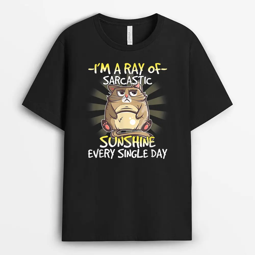 Cat I M A Ray Of Sarcastic Sunshine Every Single Day T-Shirt