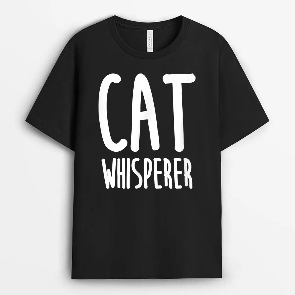 Cat Whisperer Funny And Cute Cat  T-Shirt