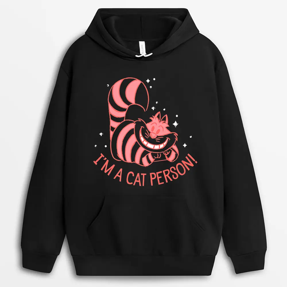 Disney Alice In Wonderland Cheshire Cat I'm A Cat Person  Hoodie