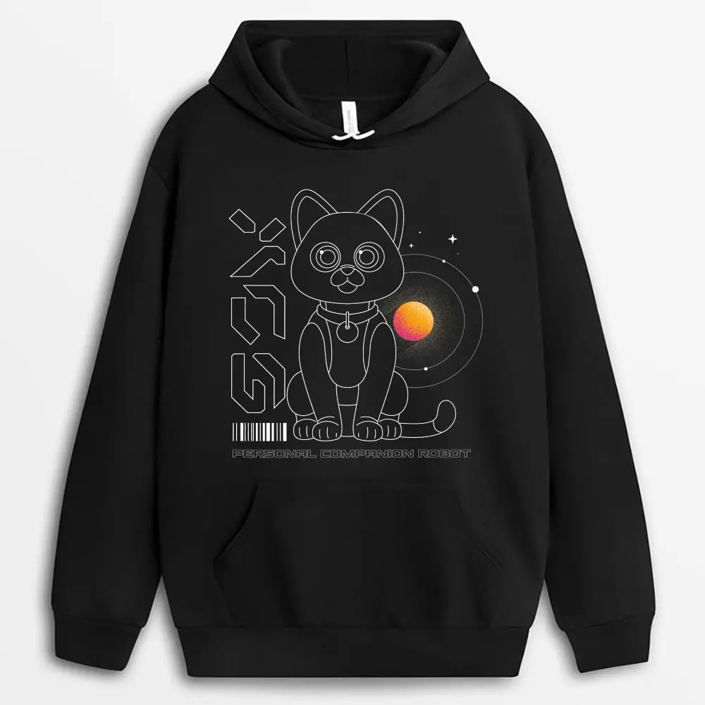 Disney Pixar Lightyear Sox Personal Companion Robot Cat Premium Hoodie