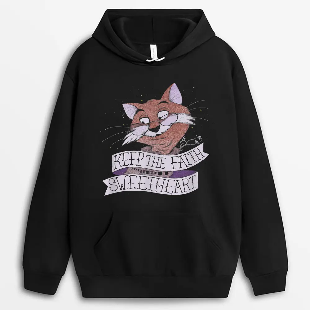 Disney The Rescuers Down Under Rufus The Cat Quote Hoodie