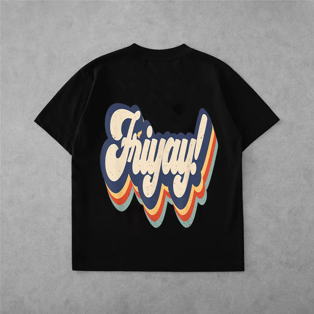 Friyay Teacher Student Gift Happy Weekend Back To School T-Shirt