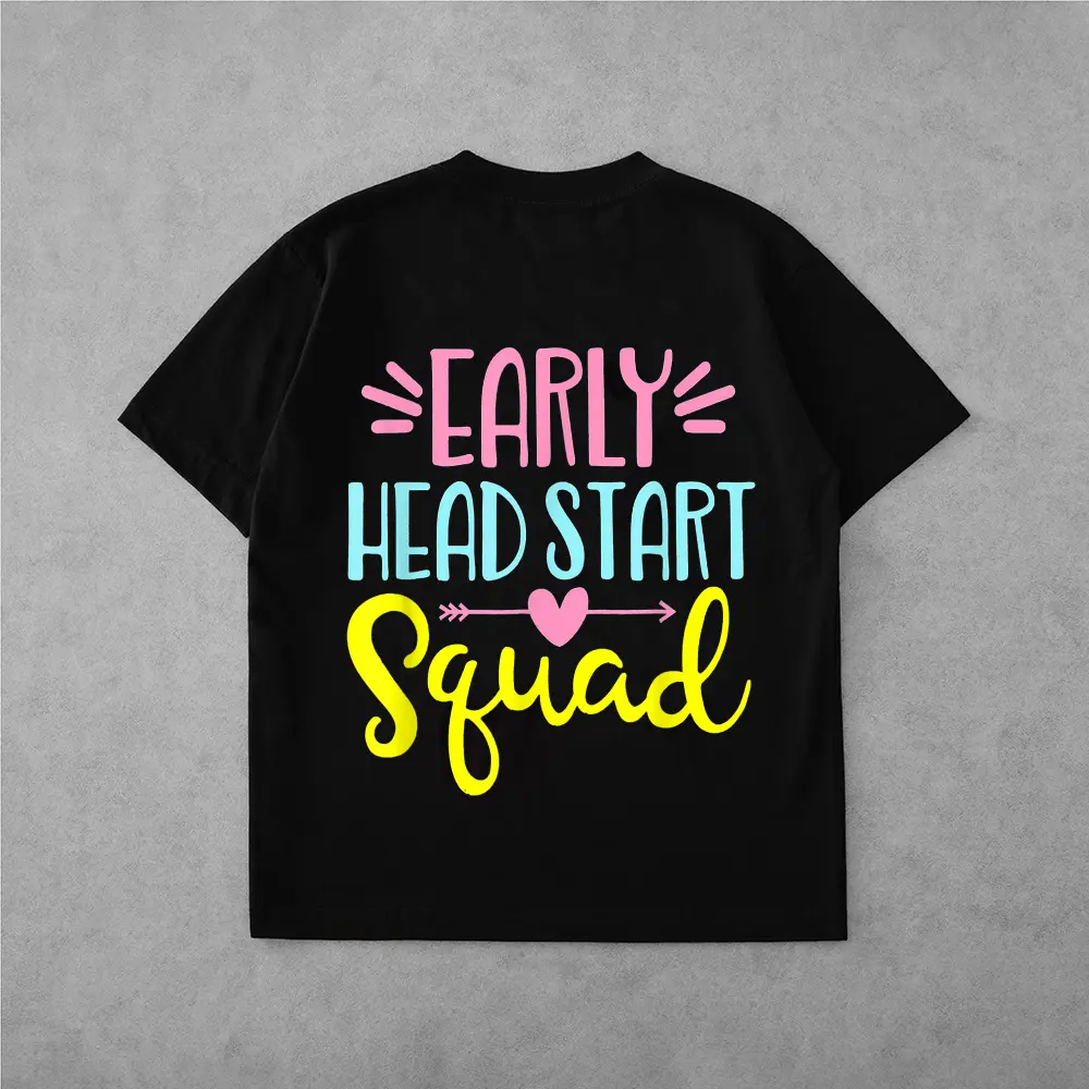 Funny Headstart Squad Early Childhood Edu Teacher T-Shirt