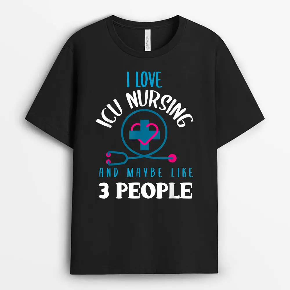 ICU Nurse  Sarcastic Critical Care Nurse ICU Nursing T-Shirt