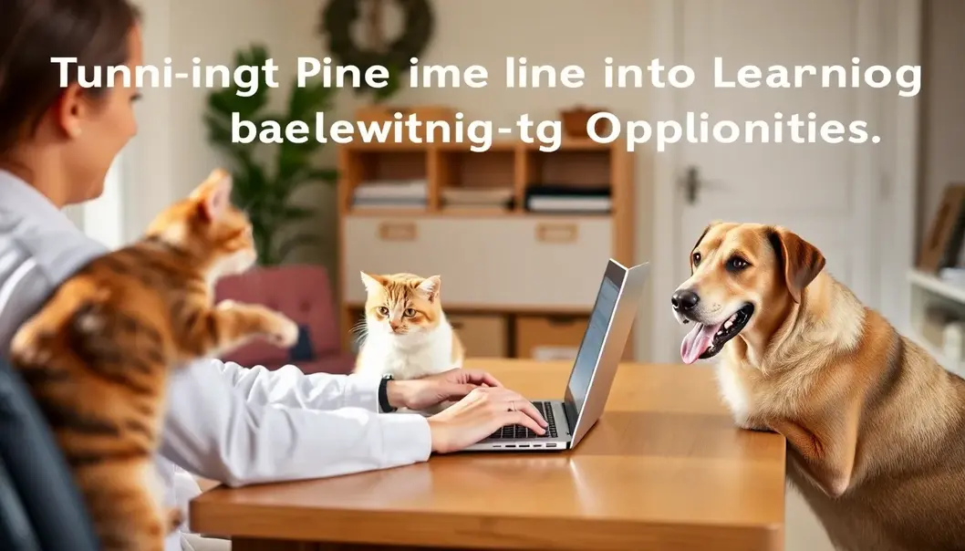 Integrating pet time into learning as a way to enhance study sessions.