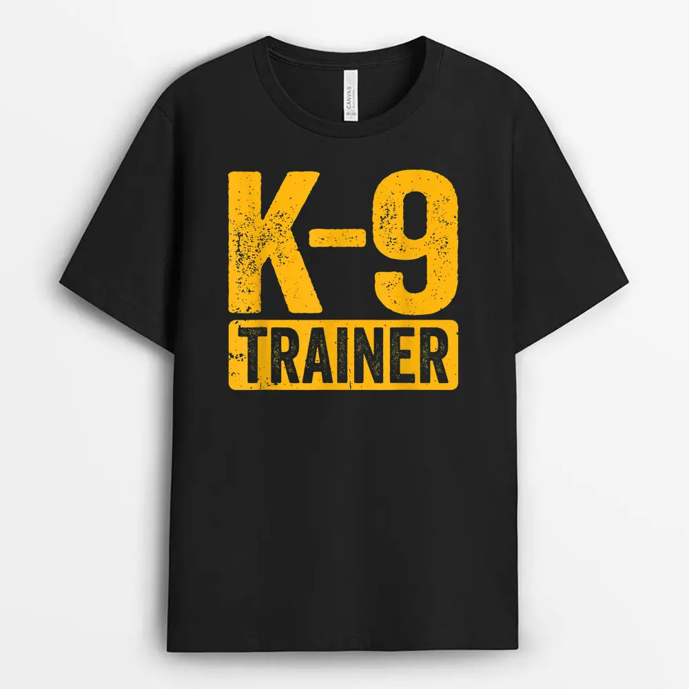 K9 Trainer Police Dog Handler Training T-Shirt