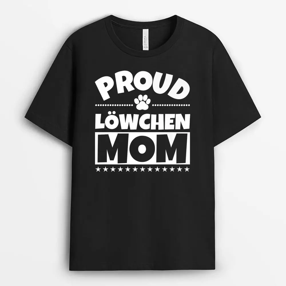 Lwchen Dog Mom - Proud Funny T-Shirt