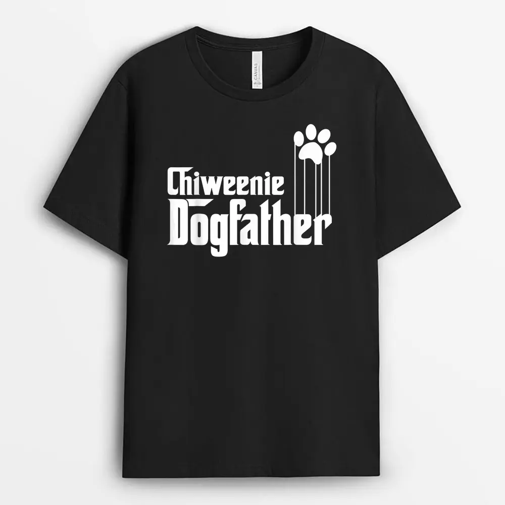 Mens Chiweenie Dog Dad Gifts T-Shirt