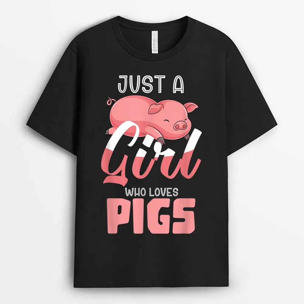 Pig Farming Pig Silhouette - Piglet Farming Farmer Pig T-Shirt