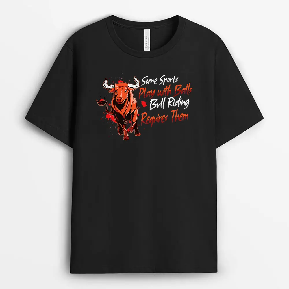 Rodeo Bull Riding Livestock Show Farmer Cattle Cow T-Shirt