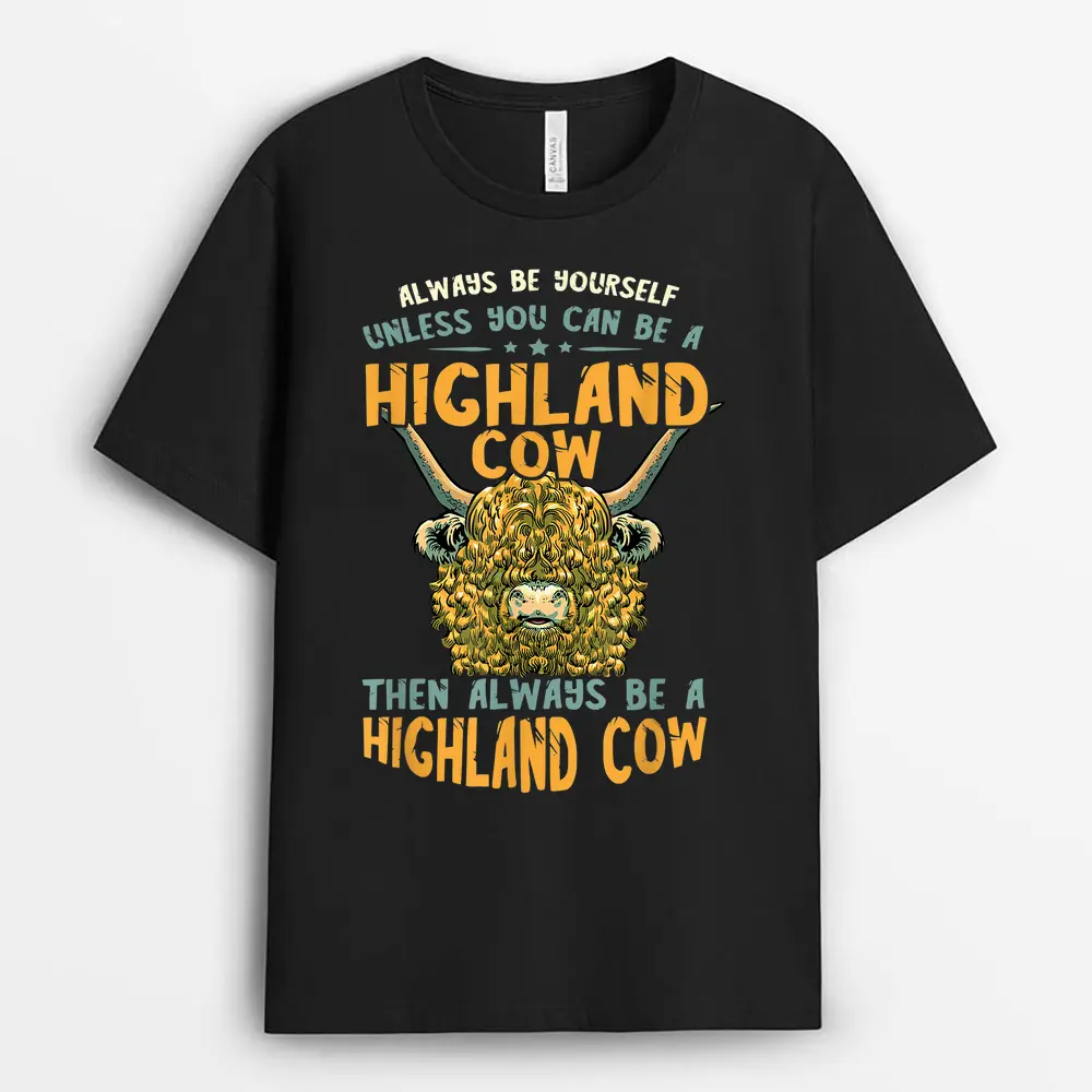 Scottish Highland Cow Scottish Highland Cattle Farmer Lover T-Shirt