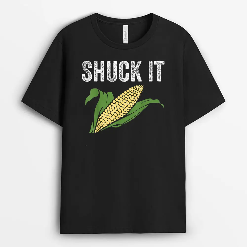 Shuck It Funny Farmer Corn Lover Market Festival T-Shirt