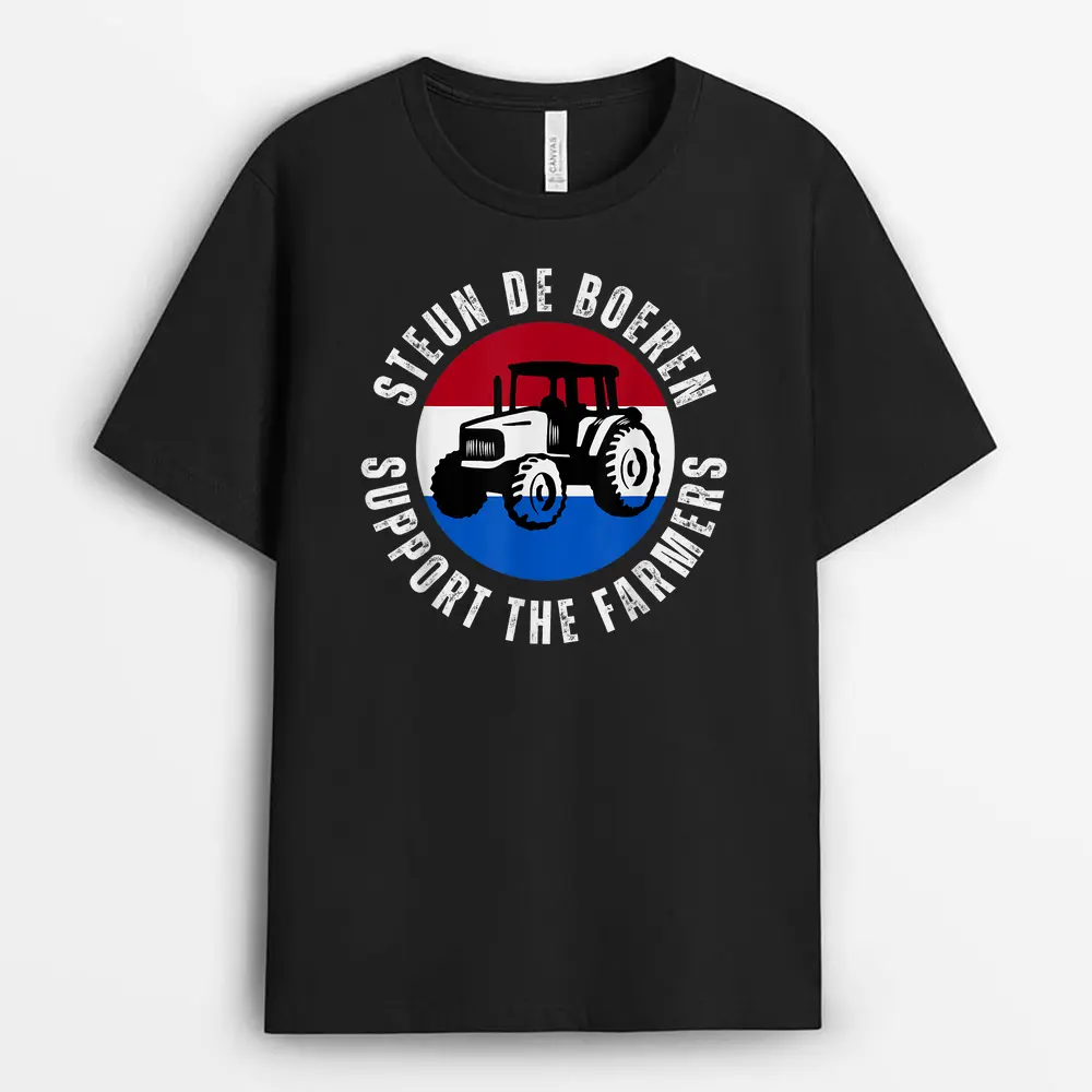 Support The Farmers The Netherlands Political Protest T-Shirt