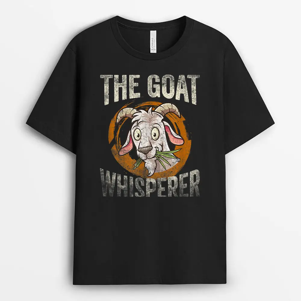 The Goat Whisperer Funny Goat Lover Farmer T-Shirt