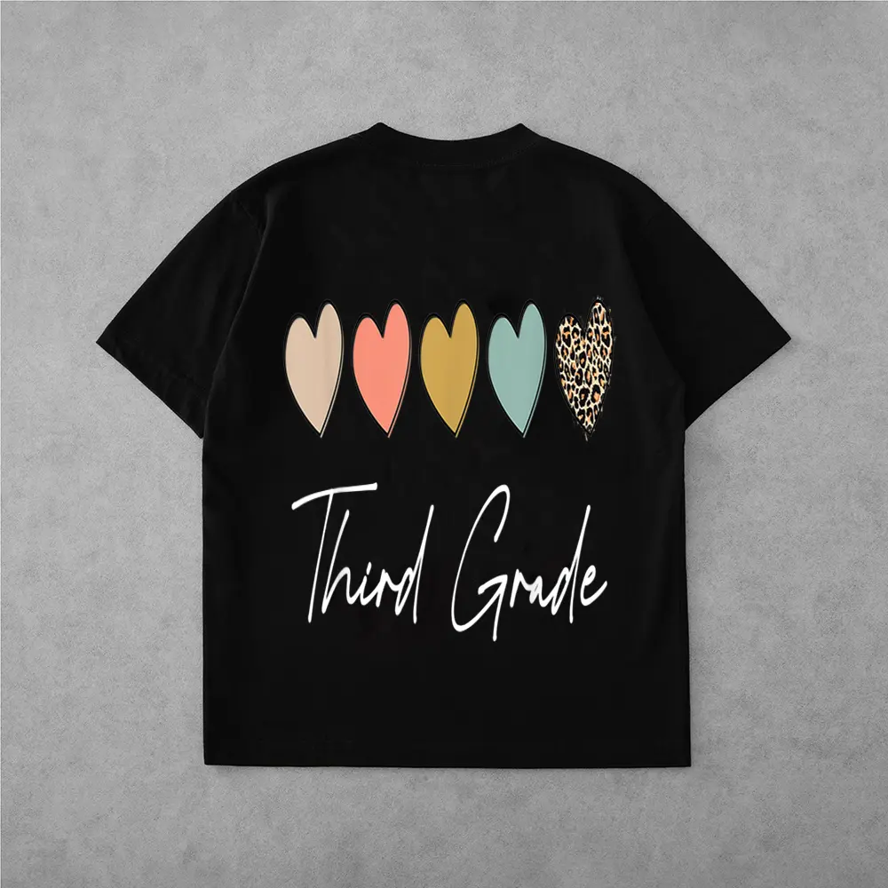 Third Grade Girls Boys Teacher Team 3rd Grade Squad T-Shirt