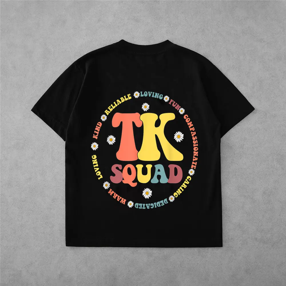 Tk Squad S Transitional Kindergarten Back To School T-Shirt