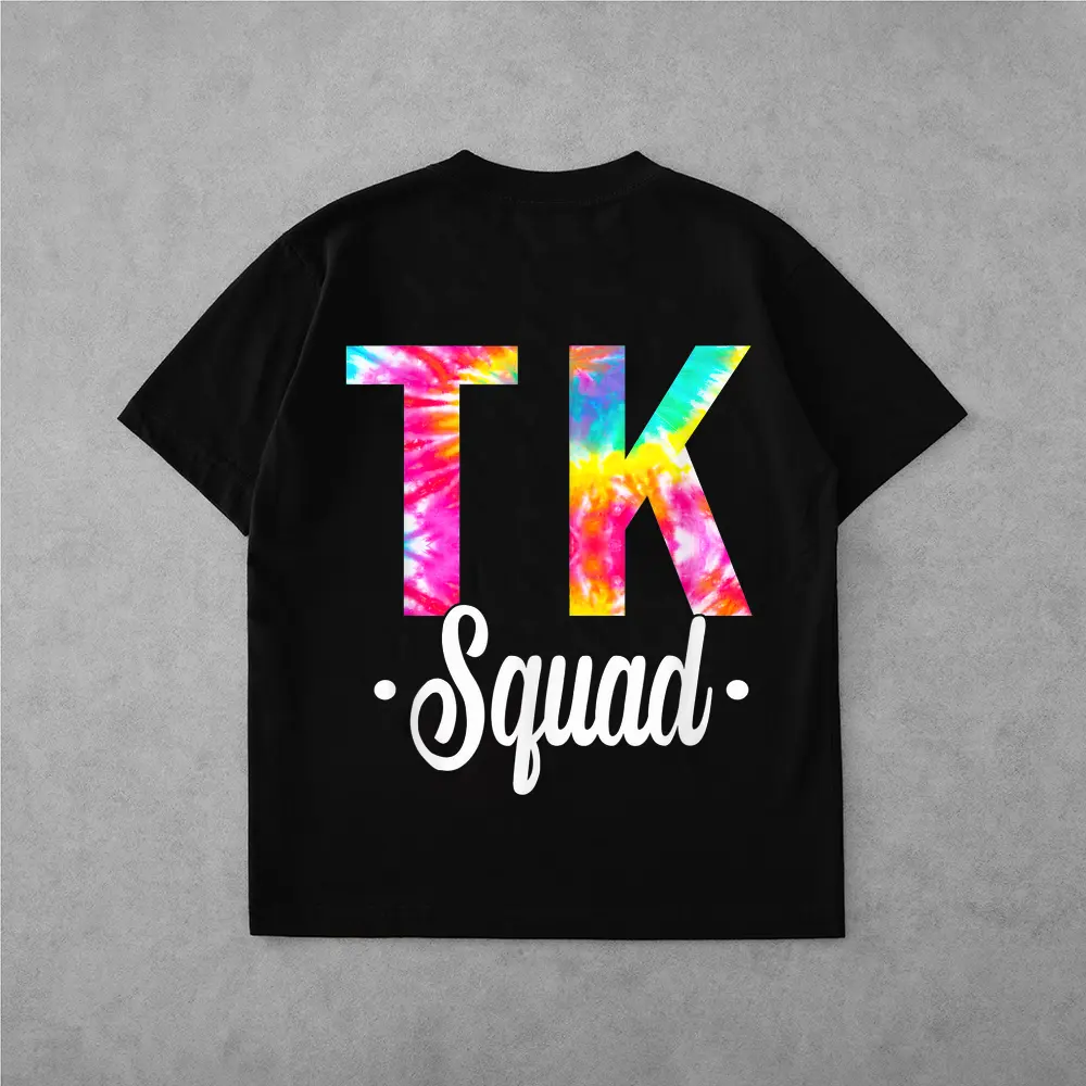 Tk Squad Transitional Kindergarten Teacher Back To School T-Shirt