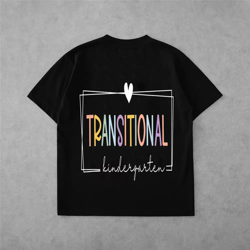 Tk Teacher Transitional Kindergarten First Day Back School T-Shirt