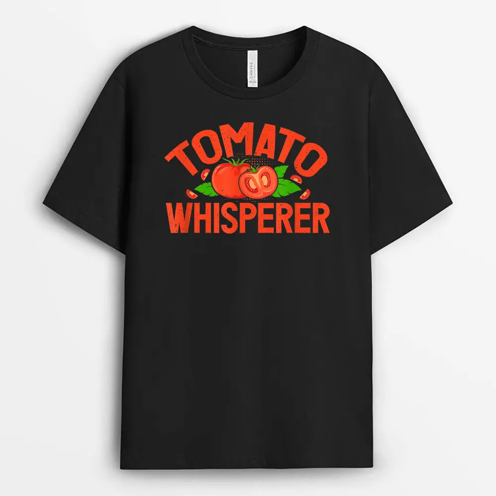 Tomato Whisperer Red Tomatoes Planter Farmers T-Shirt