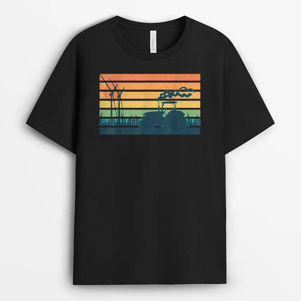 Tractor Vintage Farming Retro Tractor Farmer T-Shirt