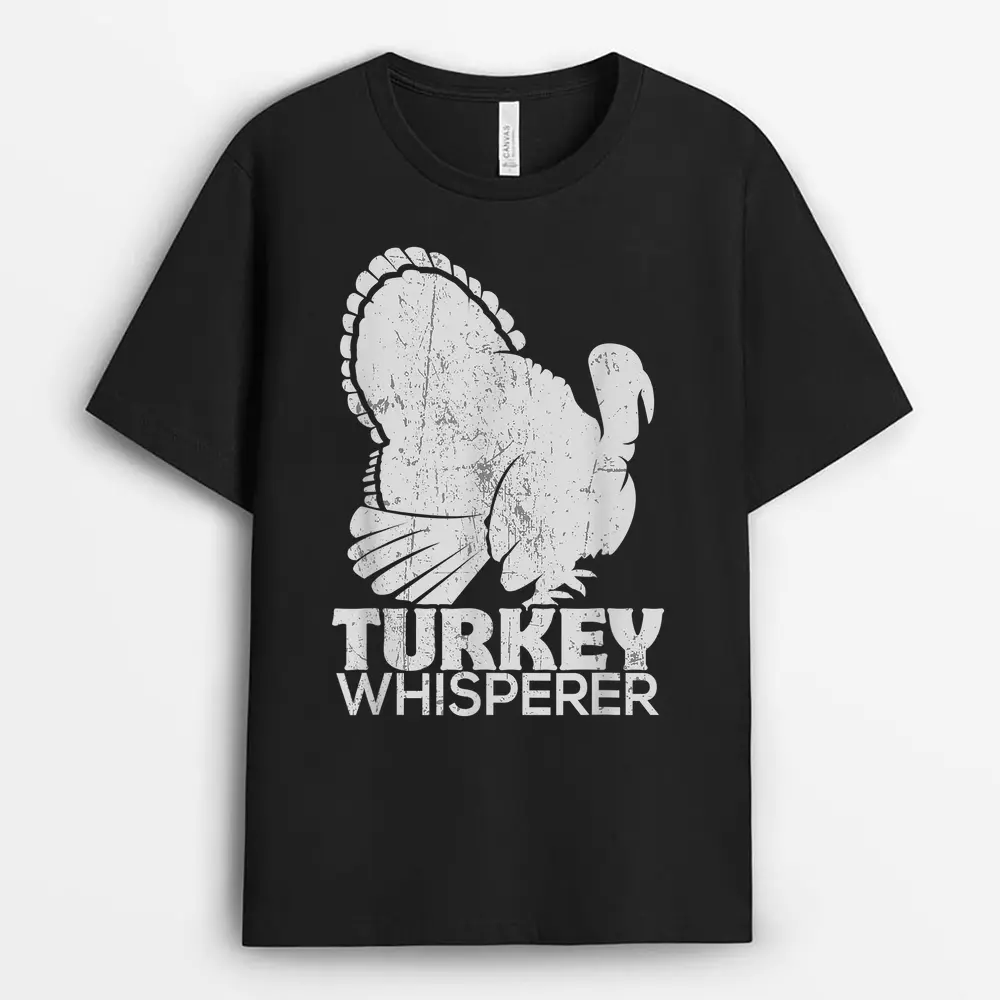 Turkey Pilgrim Farmer Animal Lover Hunting Distressed T-Shirt