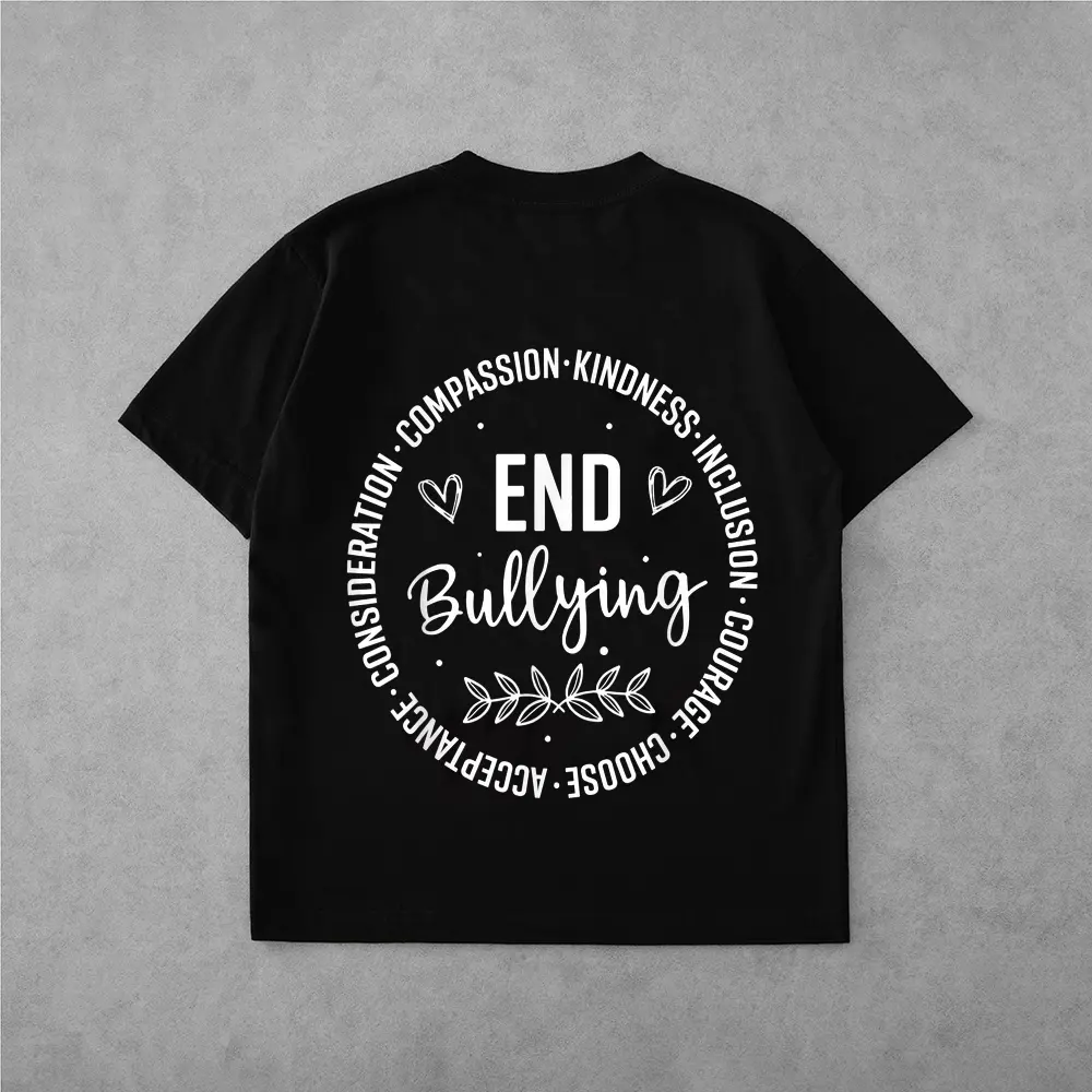 Unity Day Orange Anti Bullying Love Peace Inclusion Teachers T-Shirt