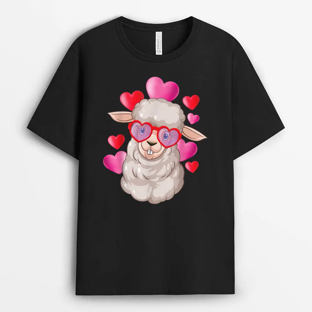 Valentine Sheep Lover - Flock Herder Sheep Farmer T-Shirt