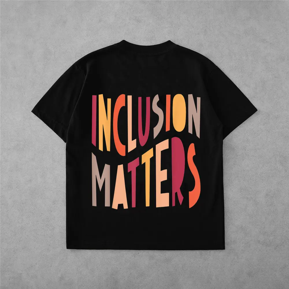 Vintage Inclusion Matters Positive Diversity Kindness Matter T-Shirt