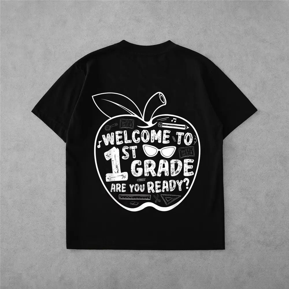 Welcome To 1st Grade Are You Ready First Grade Teacher T-Shirt