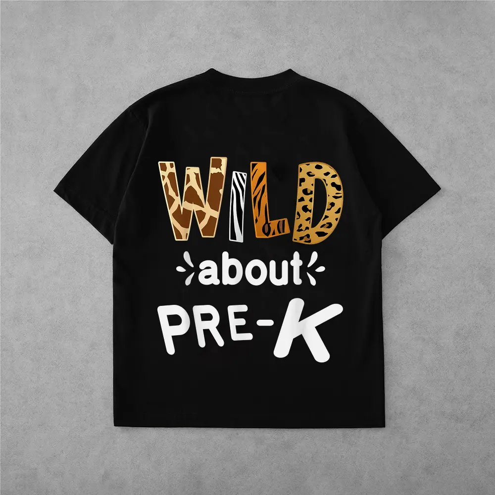 Wild About Third Grade Teacher Student First Day Of School T-Shirt