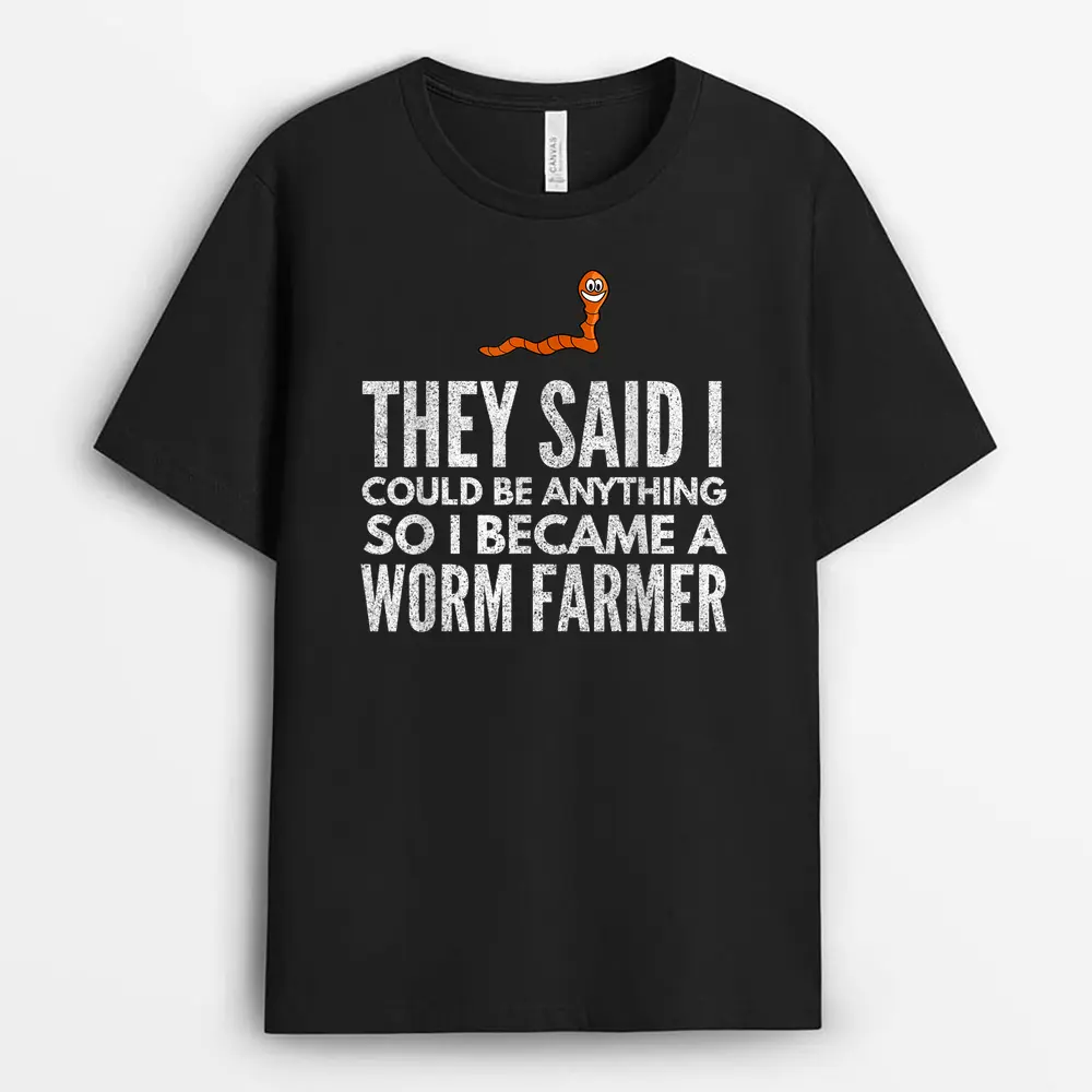 Worm Farm Funny  Farmers T-Shirt